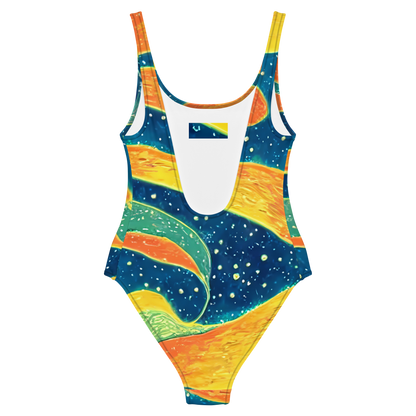 One-Piece Swimsuit - Celestial Harmony