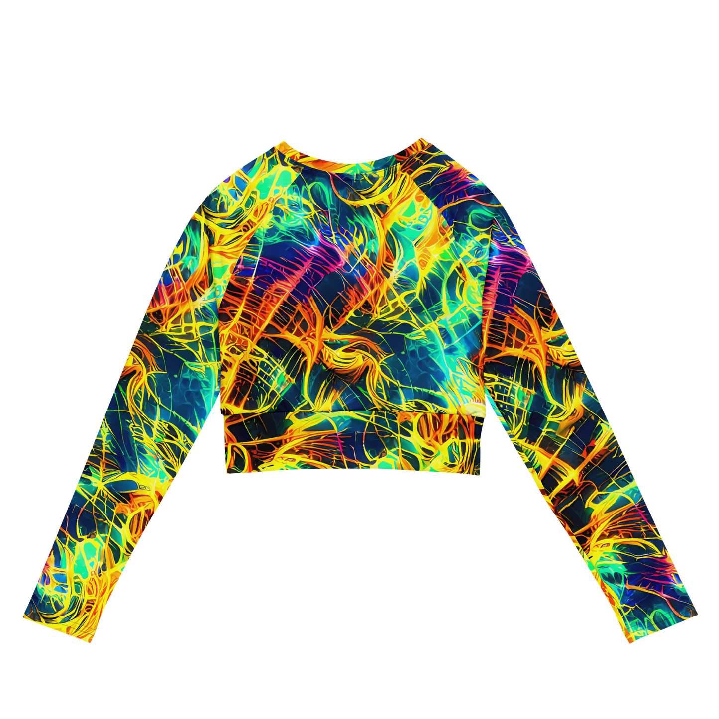 Long Sleeve Crop Top - Kapp's Kaleidoscope