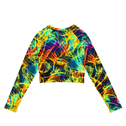 Long Sleeve Crop Top - Kapp's Kaleidoscope