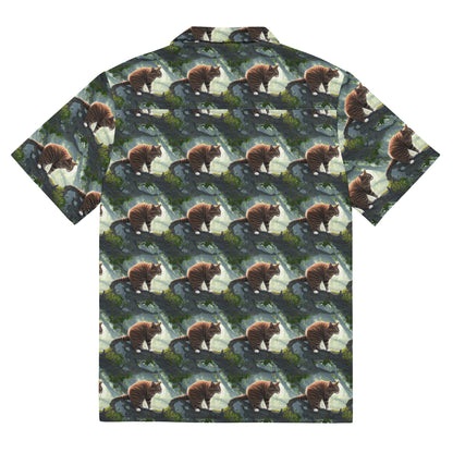 Button Shirt - Whiskered Enigma