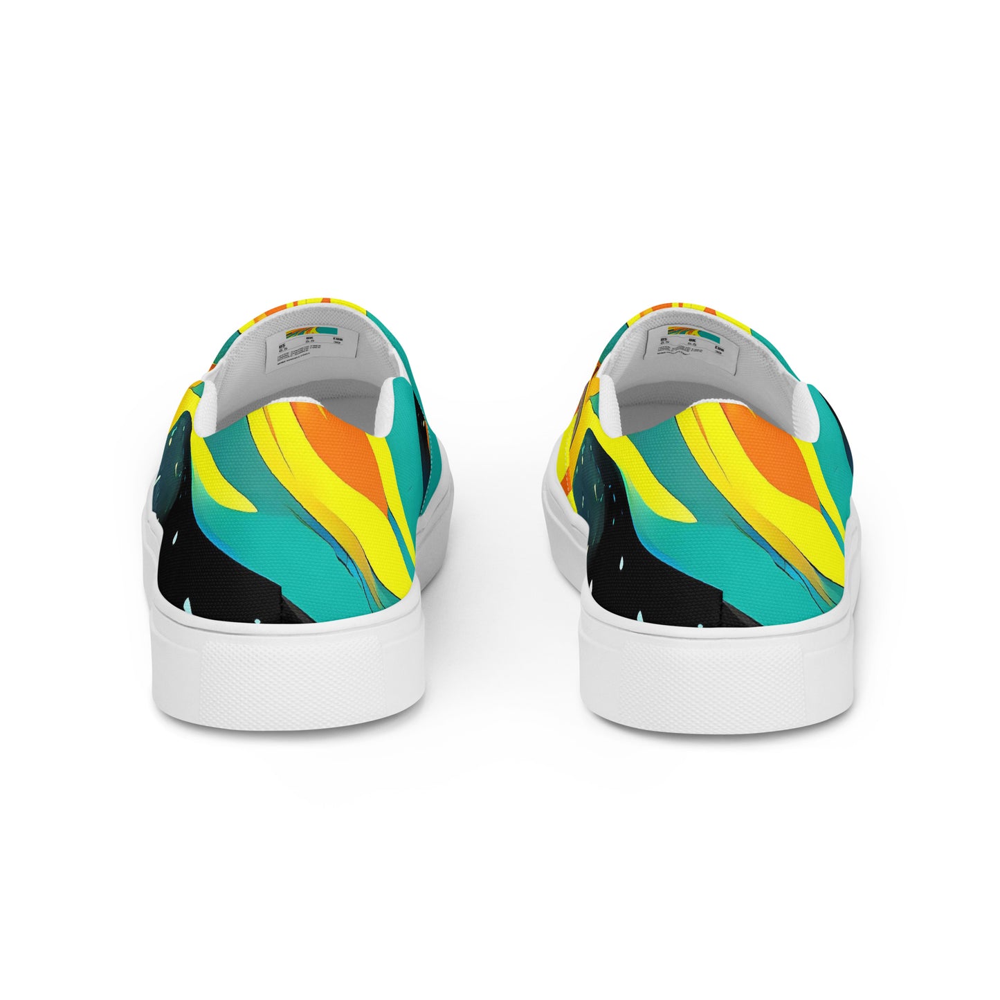 Women's Slip-On Canvas Shoes - Void Swirl