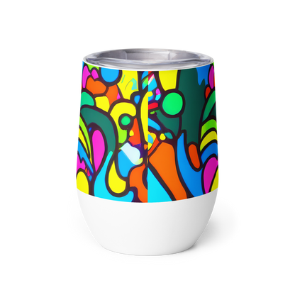 Wine Tumbler - Chromadoodle Junction