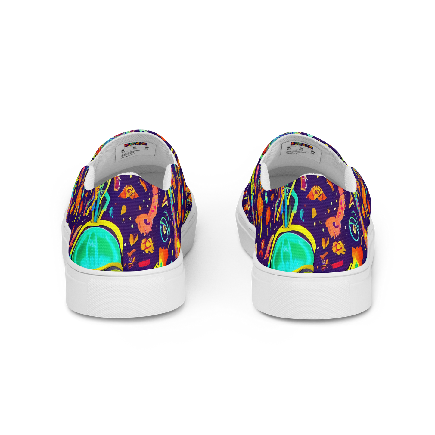 Women's Slip-On Canvas Shoes - Celestial Quirk