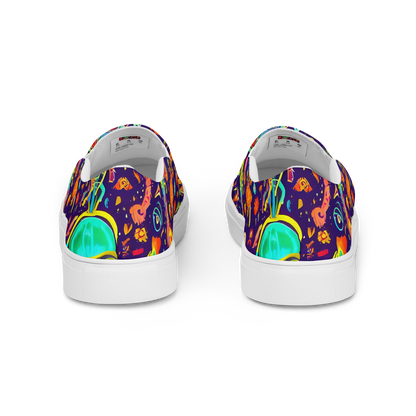 Women's Slip-On Canvas Shoes - Celestial Quirk