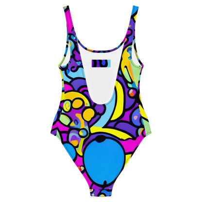One-Piece Swimsuit - Radiant Lagoon