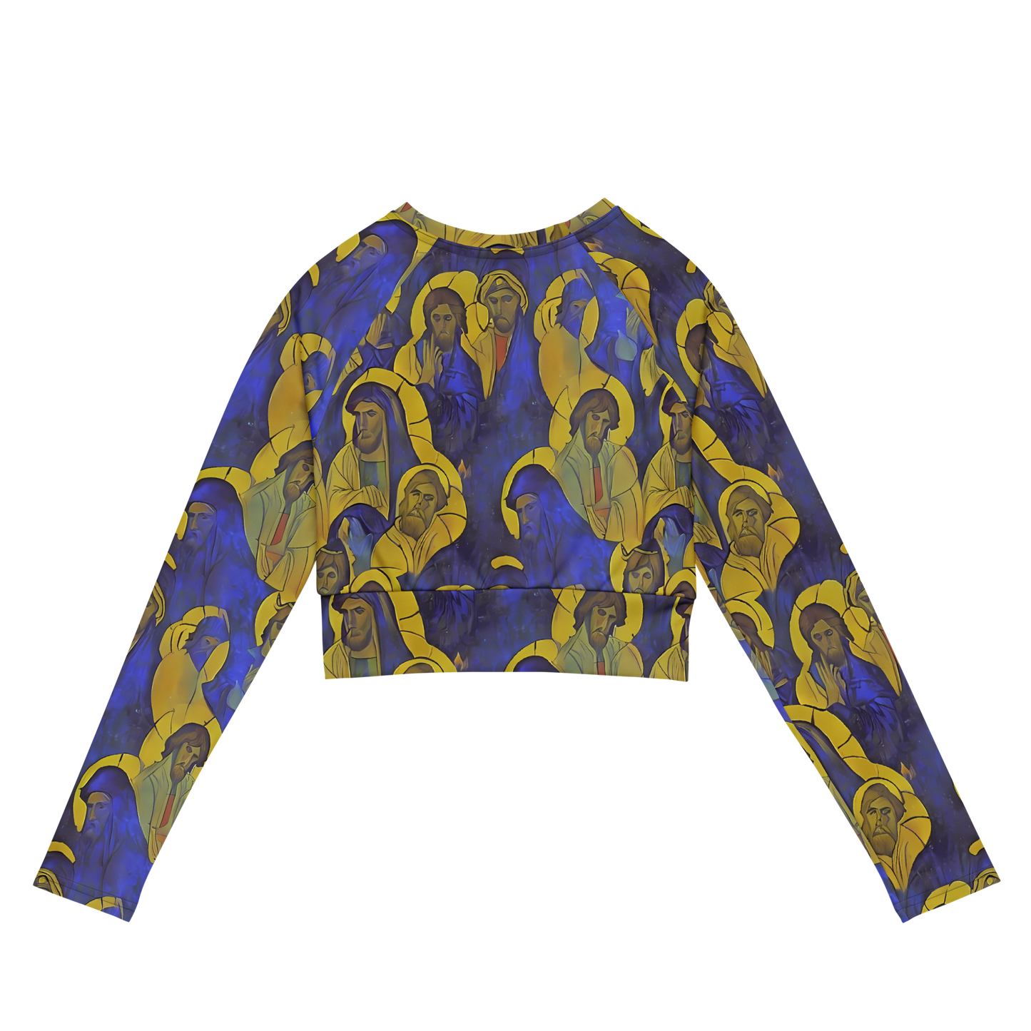 Long Sleeve Crop Top - Divine Reverie