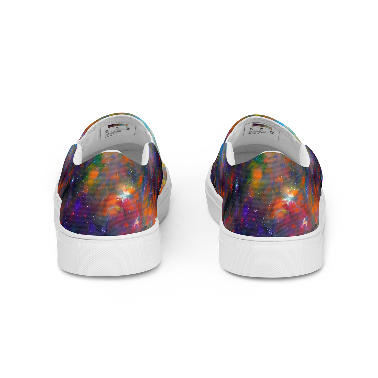 Women's Slip-On Canvas Shoes - Ephemeral Fantasy