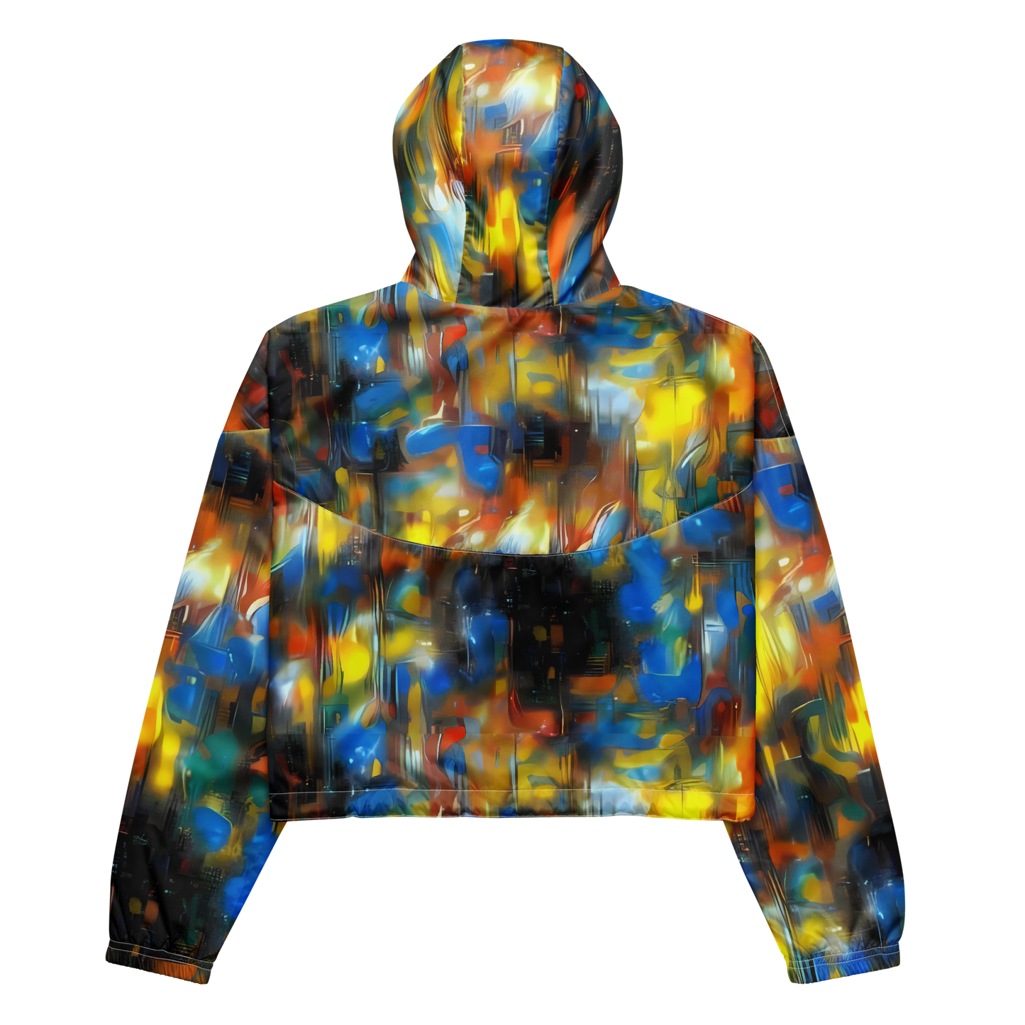 Women's Cropped Windbreaker - Wallis Warp