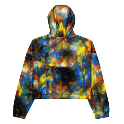 Women's Cropped Windbreaker - Wallis Warp