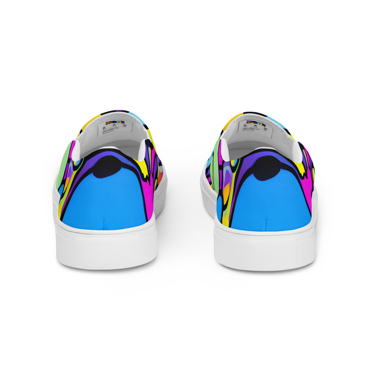 Men's Slip-On Canvas Shoes - Radiant Lagoon