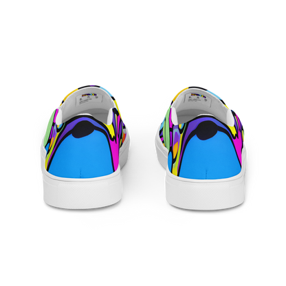 Men's Slip-On Canvas Shoes - Radiant Lagoon