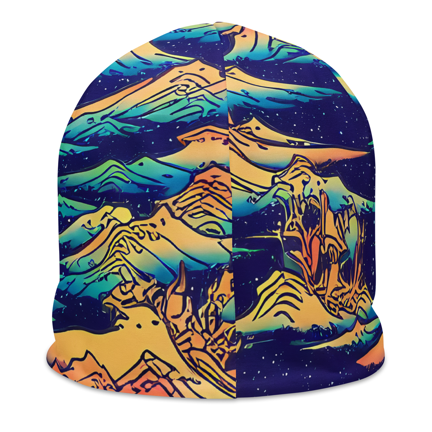 Beanie - Mystical Mountain Mirage