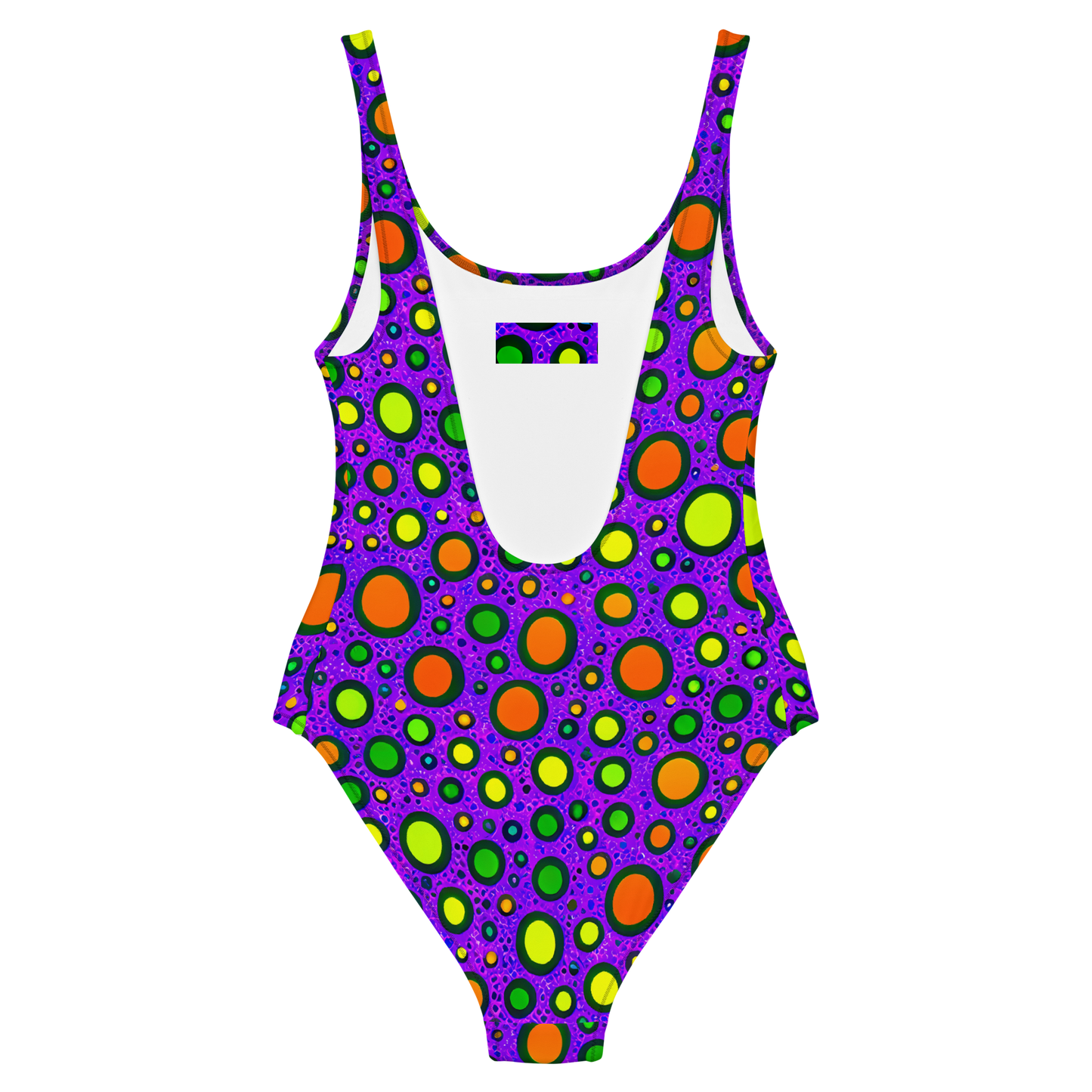 One-Piece Swimsuit - Luminous Bubbles