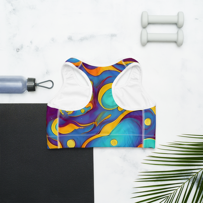 Sports Bra - Pelton Swirl