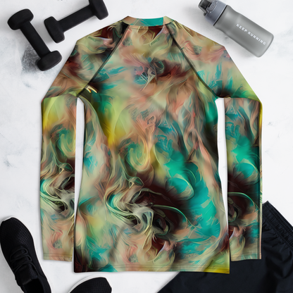 Women's Rash Guard - Enchanted Fusion