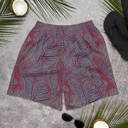 Men's Athletic Shorts - Nebula Waves