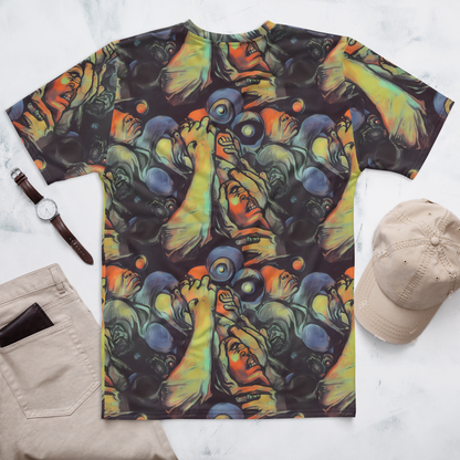 Men's Crew Neck T-Shirt - Cosmic Scream