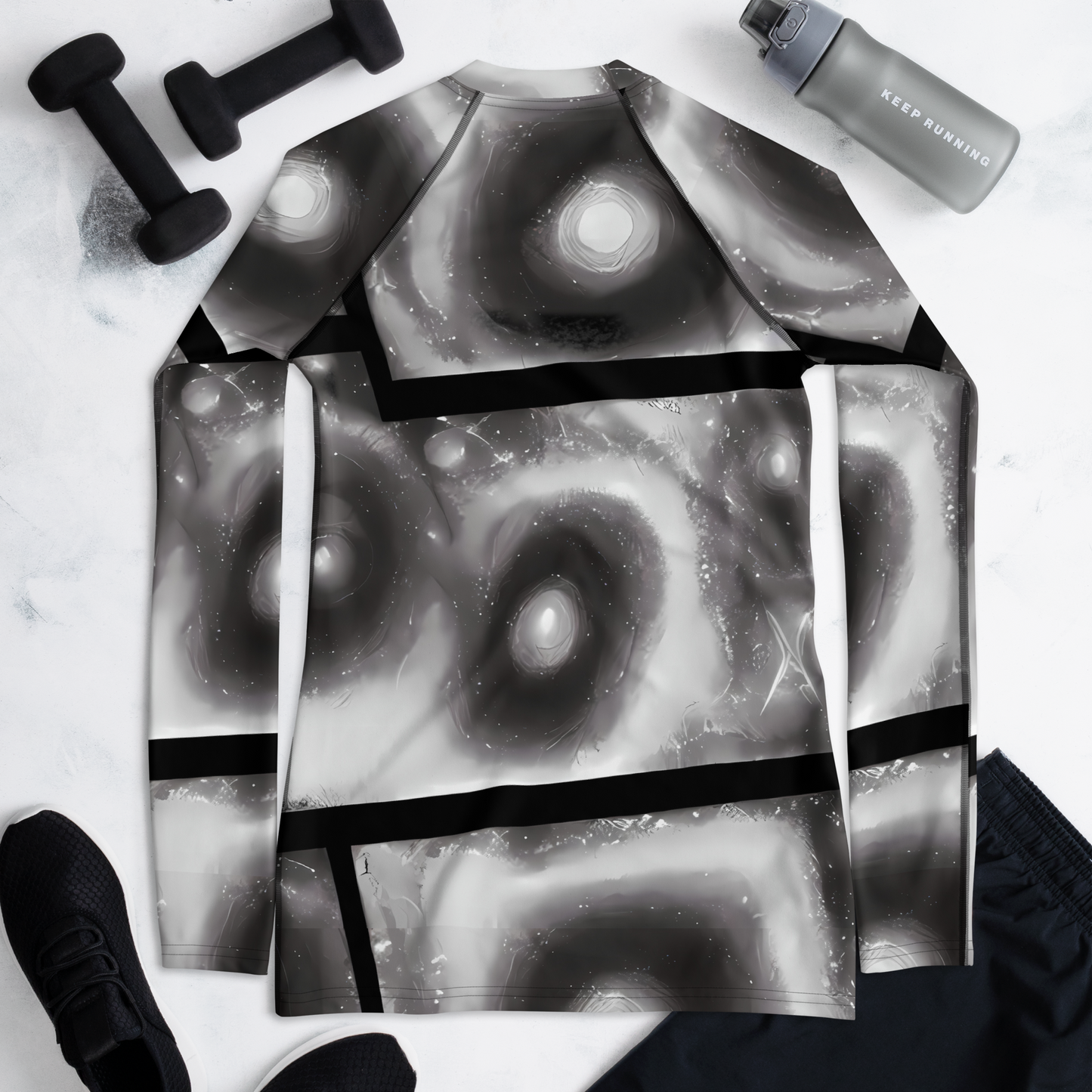 Women's Rash Guard - Arbus Whorls