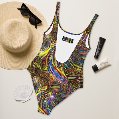 One-Piece Swimsuit - Quantum Palette