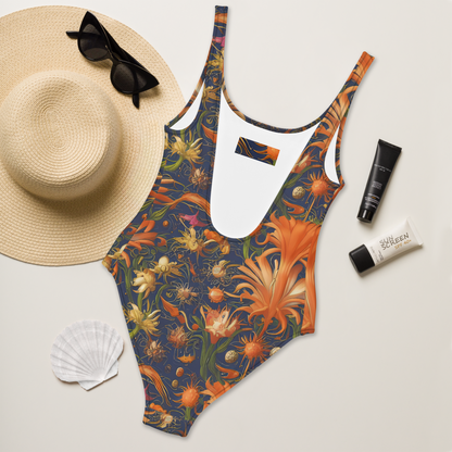 One-Piece Swimsuit - Stellar Blooms