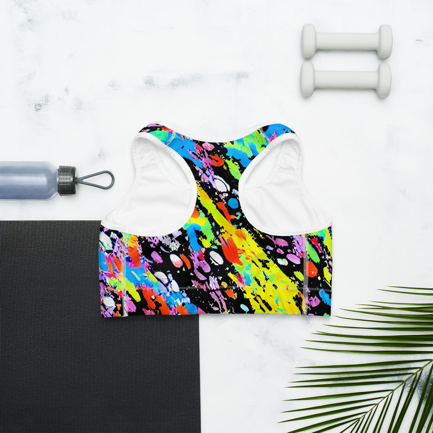 Sports Bra - Pollock Pulse