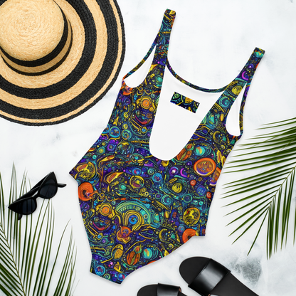 One-Piece Swimsuit - Vasnetsov Vortex