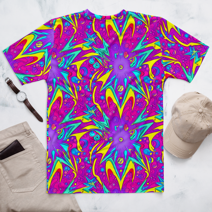 Men's Crew Neck T-Shirt - Nebula Radiance