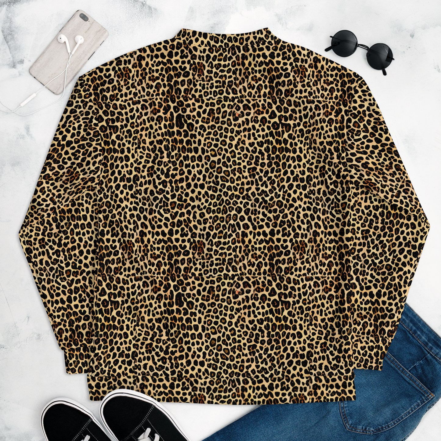 Bomber Jacket - Cheetah Mosaic