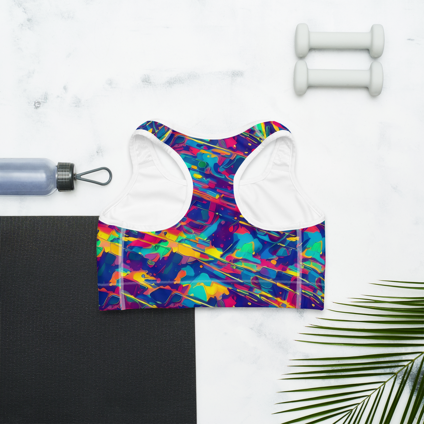 Sports Bra - Spectrum Streaks