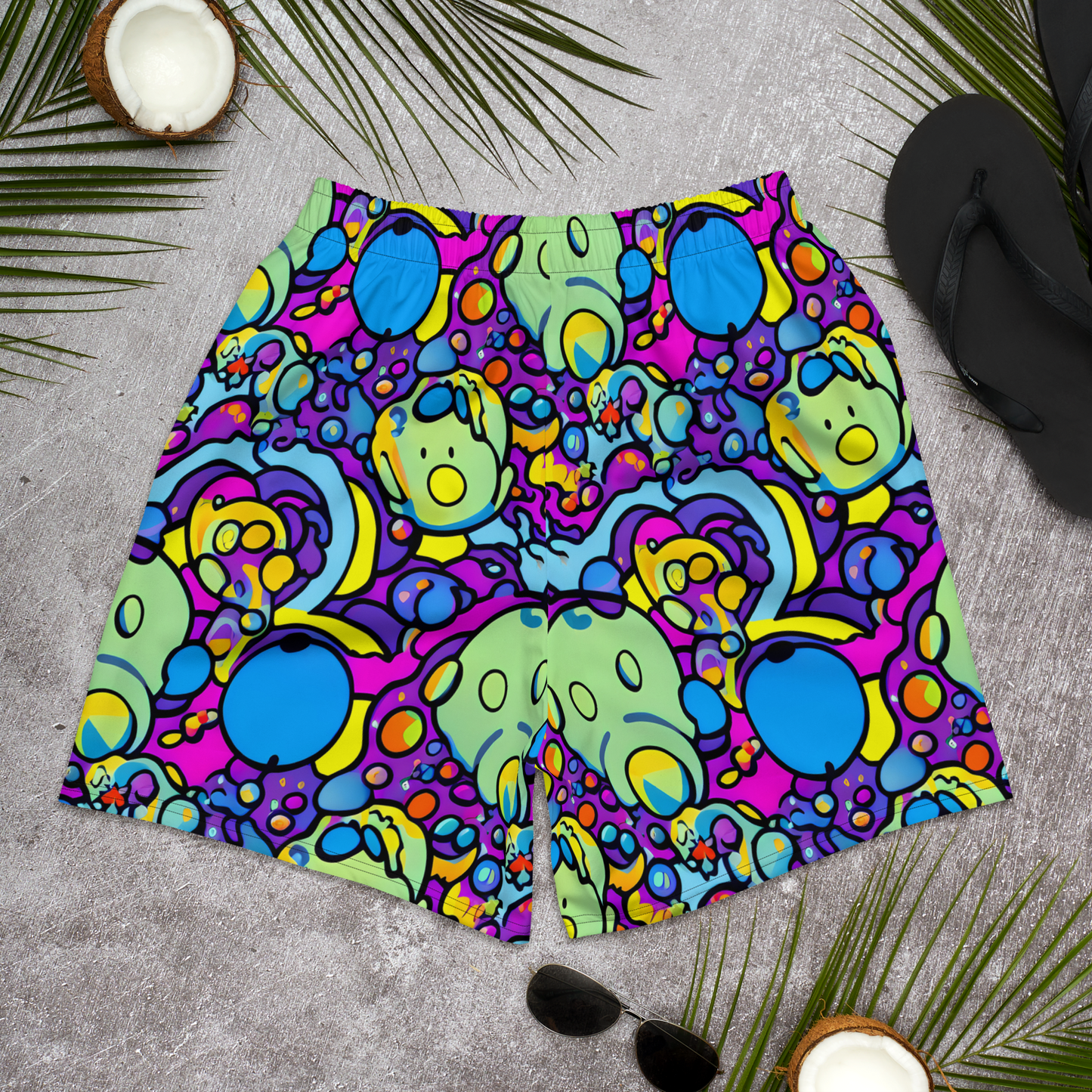 Men's Athletic Shorts - Enchanted Orbs