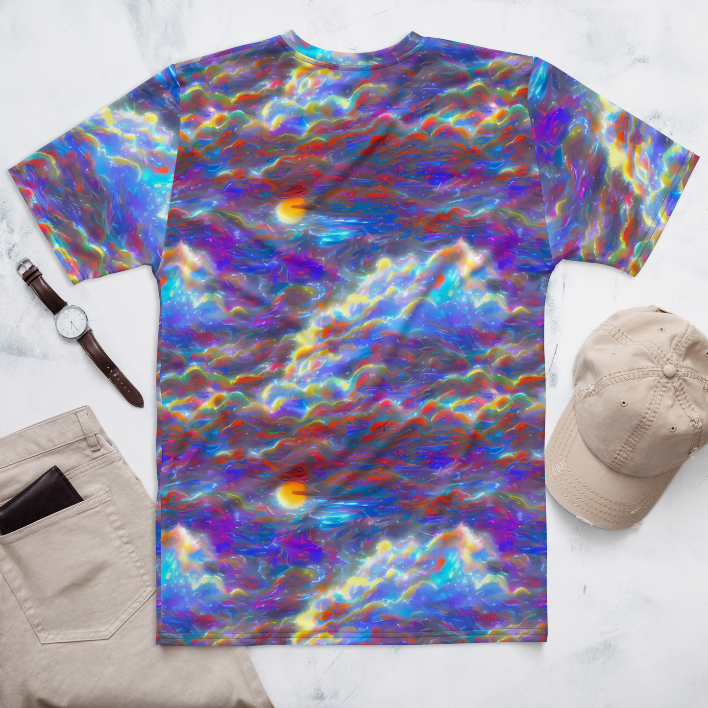 Men's Crew Neck T-Shirt - Orion Ripple