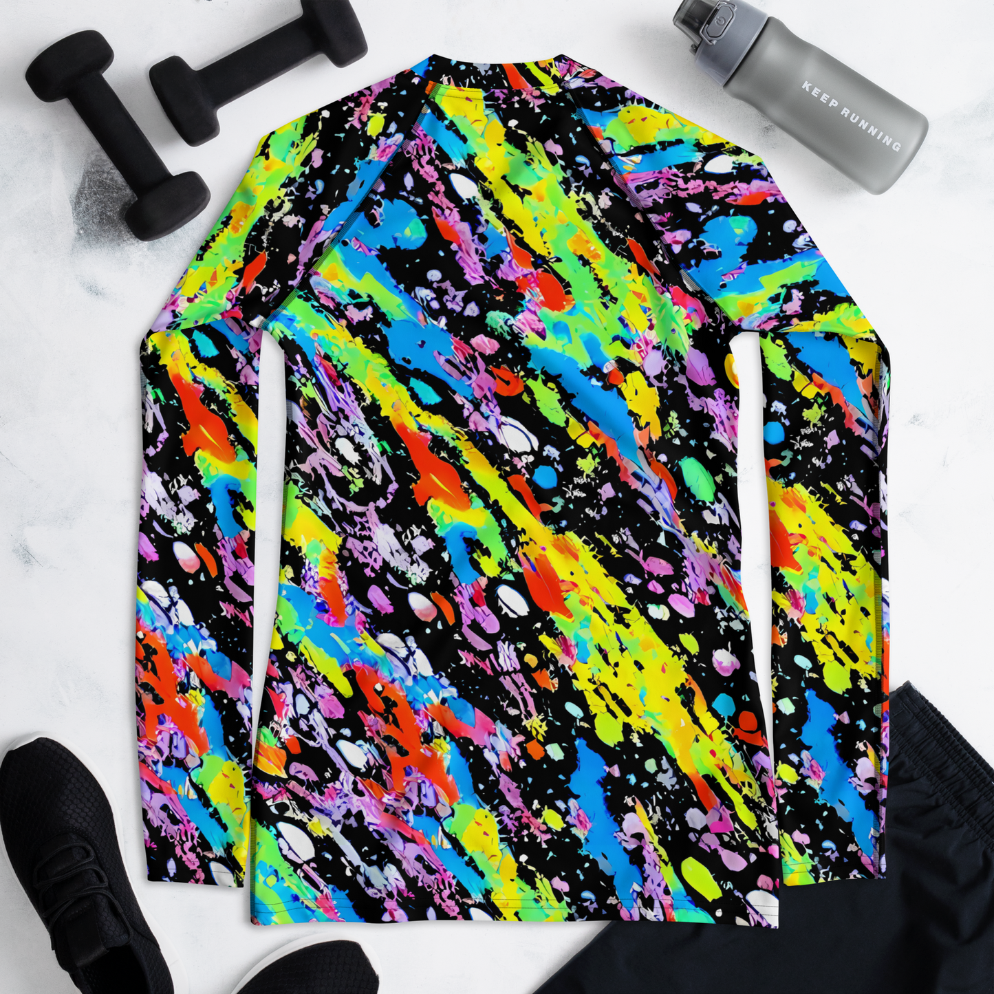 Women's Rash Guard - Pollock Pulse