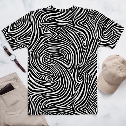 Men's Crew Neck T-Shirt - Vortex Veins