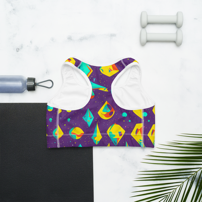 Sports Bra - Cascading Prism