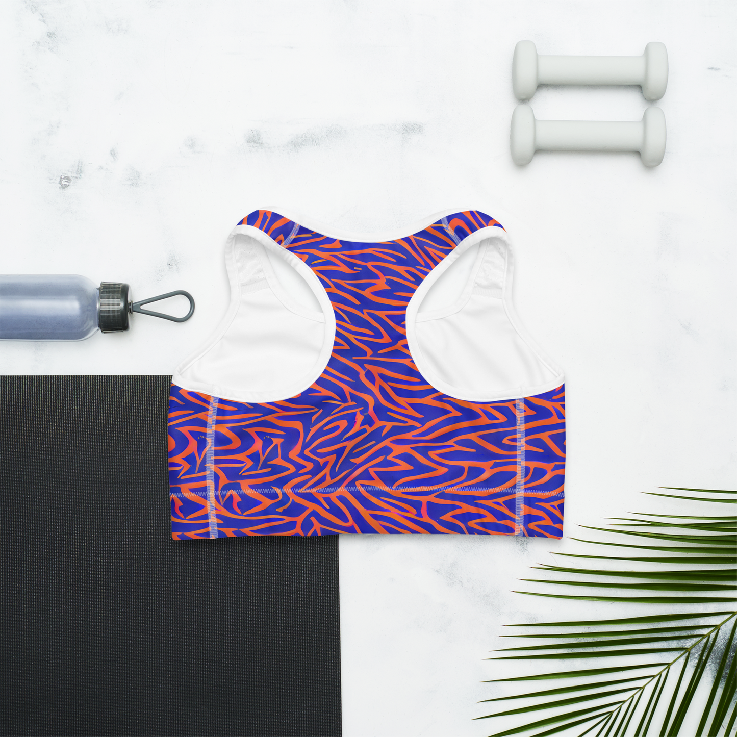 Sports Bra - Sapphire Swirl