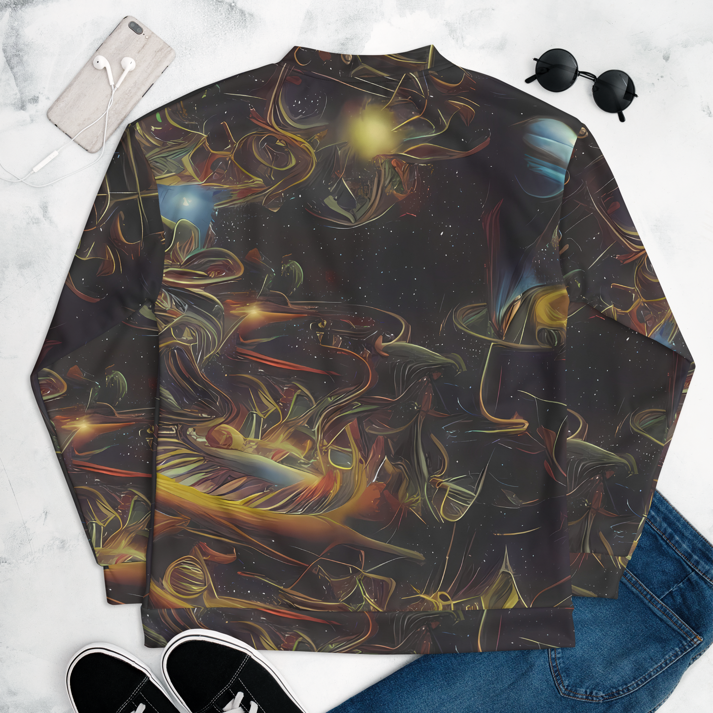 Bomber Jacket - Galactic Swirl