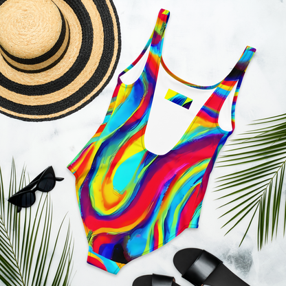 One-Piece Swimsuit - Stael Swirls