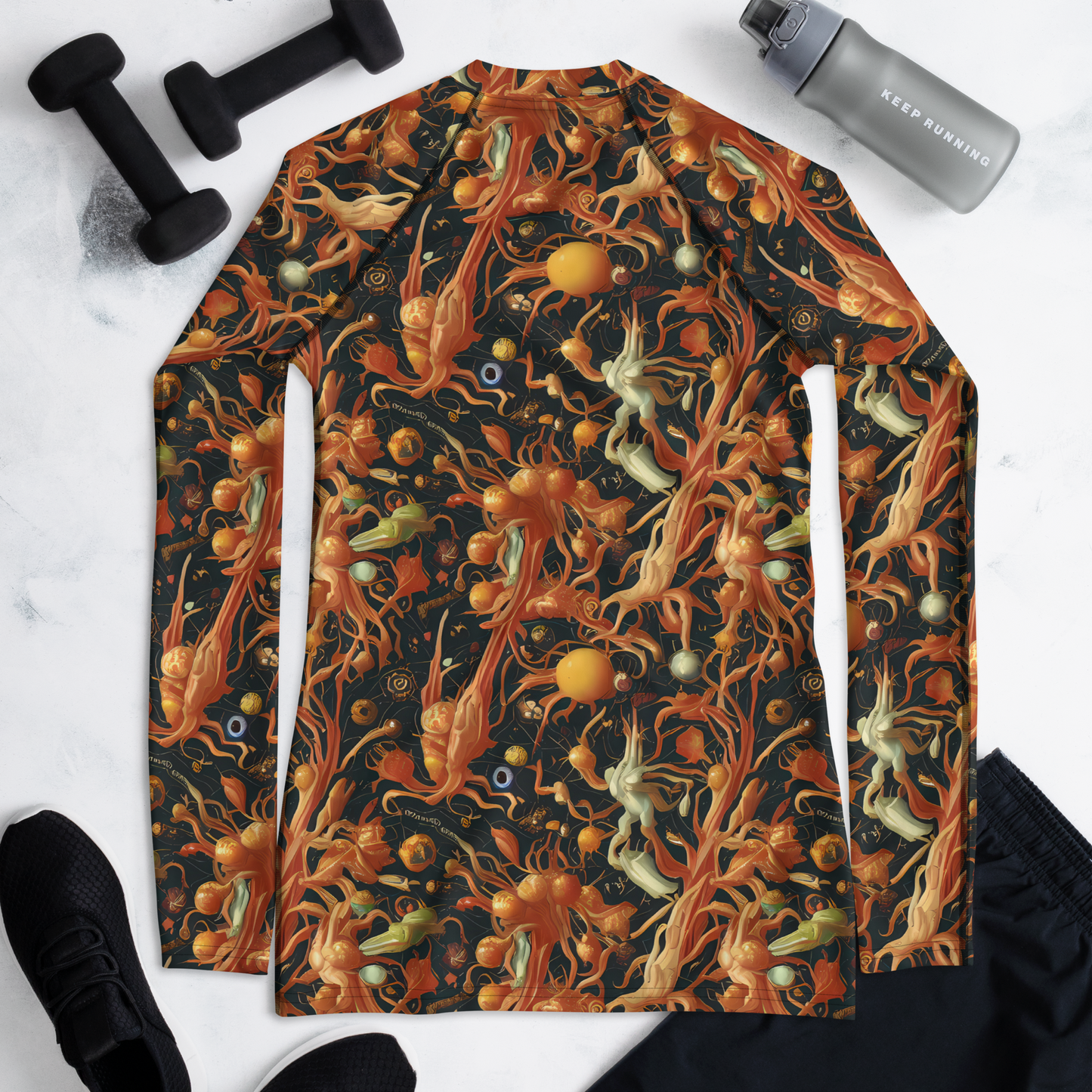 Women's Rash Guard - Bosschaert's Nebula