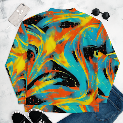 Bomber Jacket - Solar Swoosh