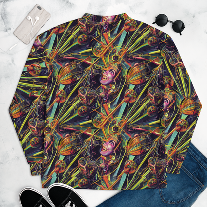 Bomber Jacket - Psychedelic Deep Space