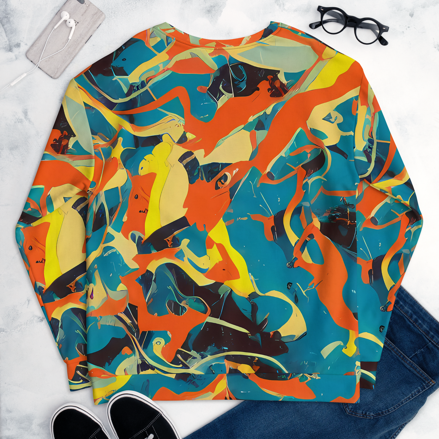 Sweatshirt - Abstract Tango