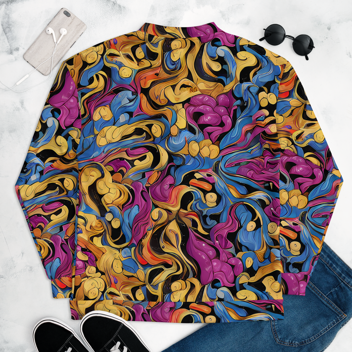 Bomber Jacket - Bosschaert Whorls