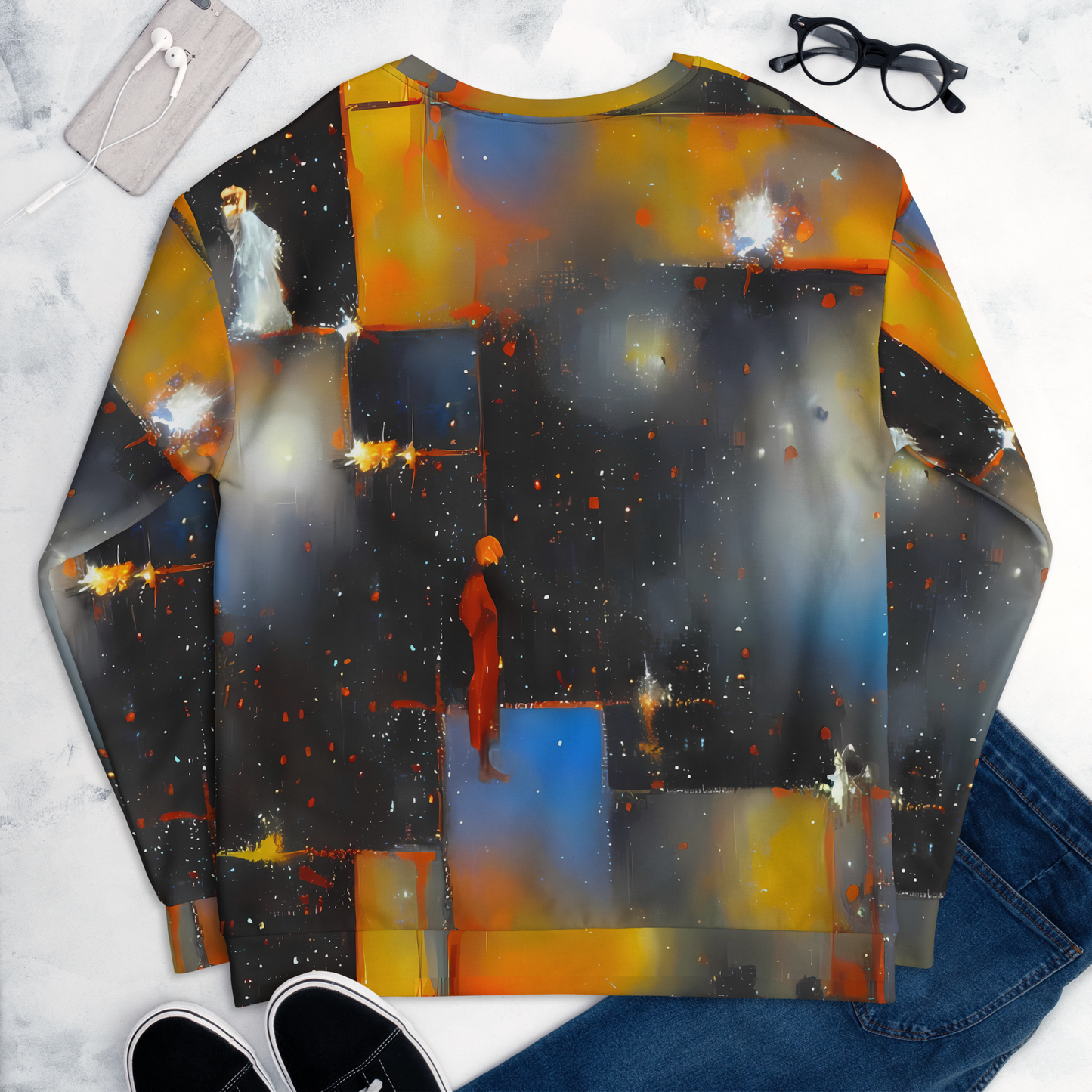 Sweatshirt - Monet's Matrix