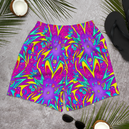 Men's Athletic Shorts - Nebula Radiance