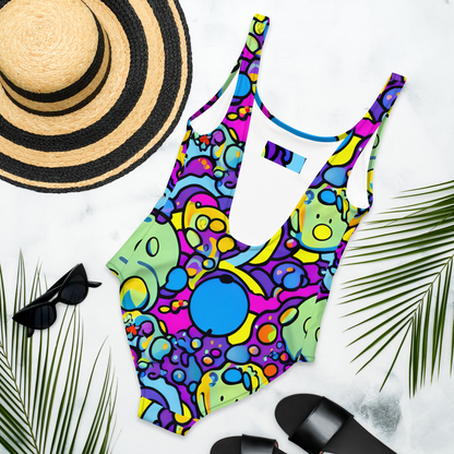 One-Piece Swimsuit - Enchanted Orbs