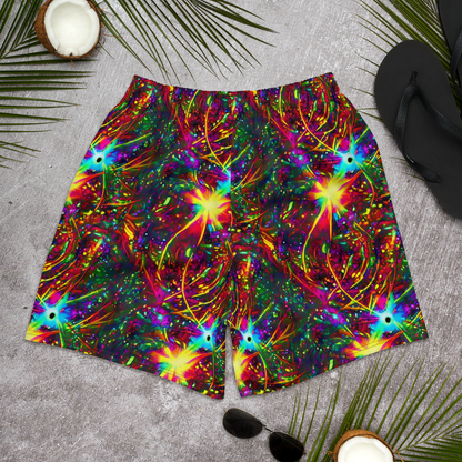 Men's Athletic Shorts - Stellar Burst