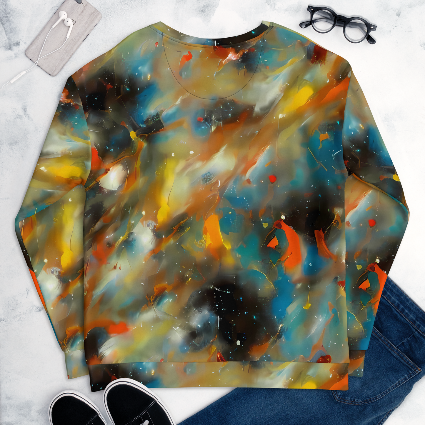 Sweatshirt - Brushwork Blaze