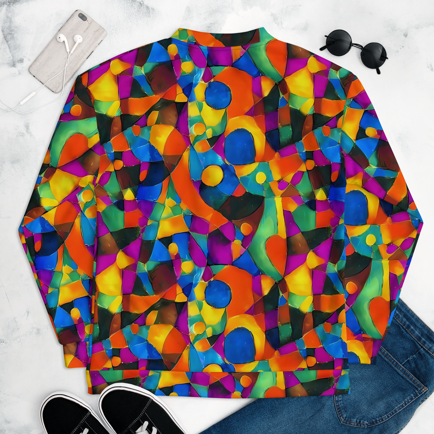 Bomber Jacket - Galactic Jigsaw