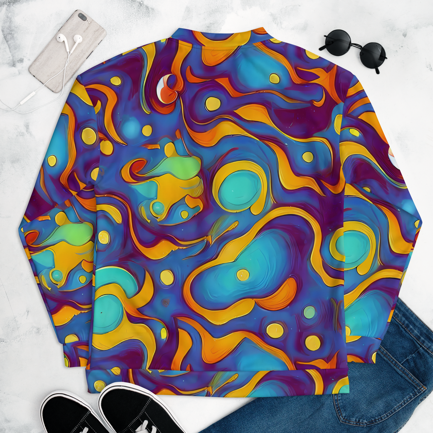 Bomber Jacket - Pelton Swirl