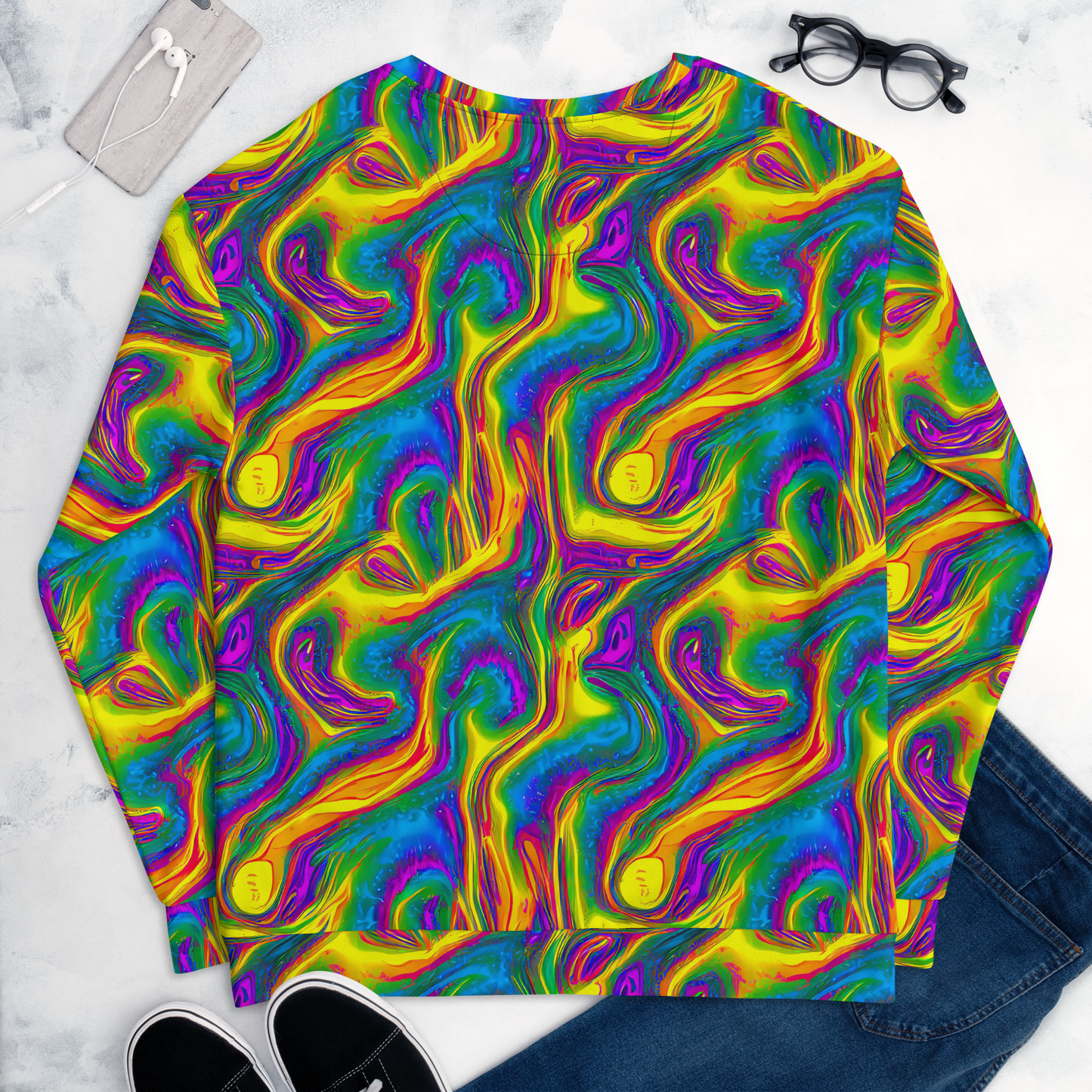 Sweatshirt - Electric Aurora